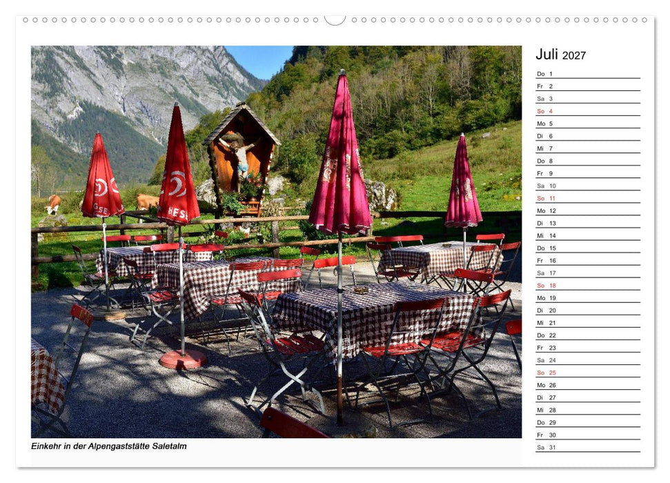 Willkommen am Königssee (CALVENDO Premium Wandkalender 2027)