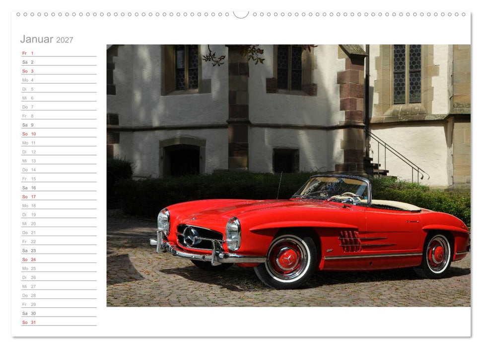 300 SL Collectors Edition 2 (CALVENDO Wandkalender 2027)