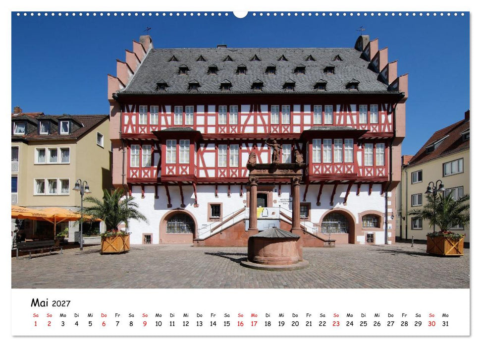 Hanau durch die Jahreszeiten vom Stadtfotograf Petrus Bodenstaff (CALVENDO Premium Wandkalender 2027)