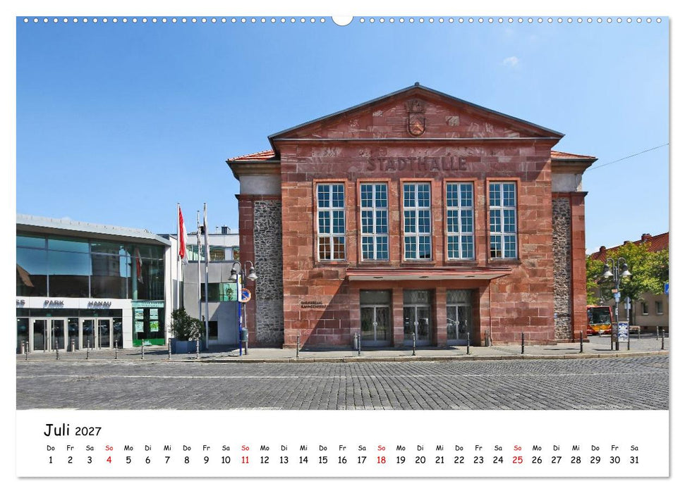 Hanau durch die Jahreszeiten vom Stadtfotograf Petrus Bodenstaff (CALVENDO Premium Wandkalender 2027)