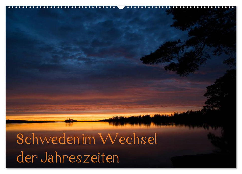 Schweden im Wechsel der Jahreszeiten (CALVENDO Wandkalender 2027)