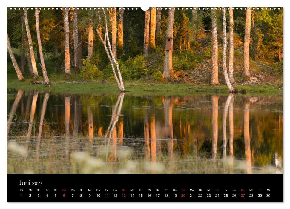 Schweden im Wechsel der Jahreszeiten (CALVENDO Wandkalender 2027)
