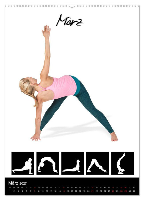 Yoga in Bildern (CALVENDO Wandkalender 2027)