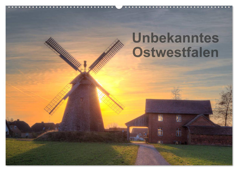 Unbekanntes Ostwestfalen (CALVENDO Wandkalender 2027)