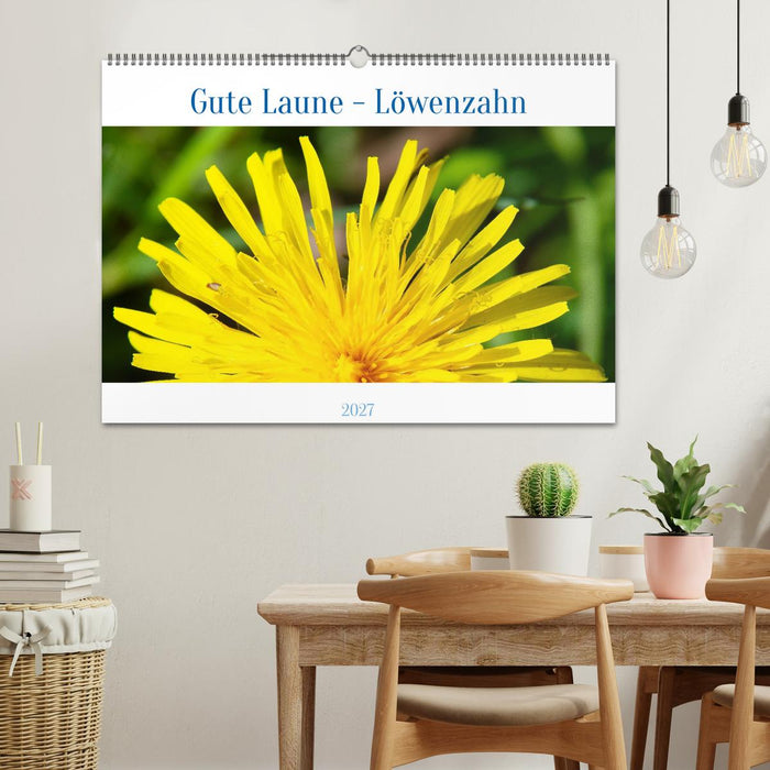 Gute Laune - Löwenzahn (CALVENDO Wandkalender 2027)
