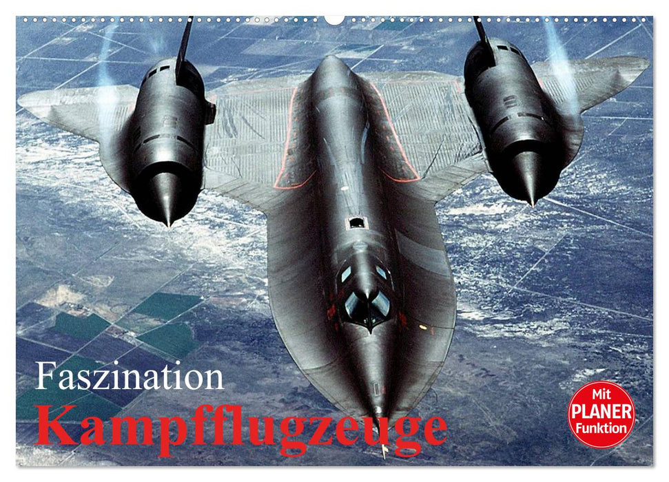 Faszination Kampfflugzeuge (CALVENDO Wandkalender 2027)