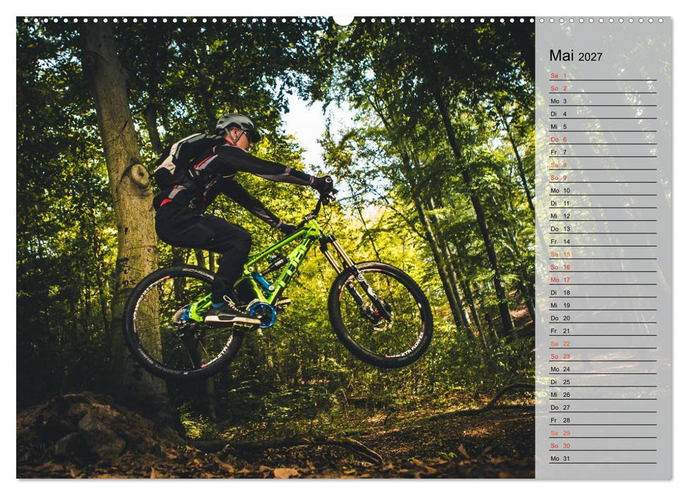 Mountainbike Action (CALVENDO Wandkalender 2027)