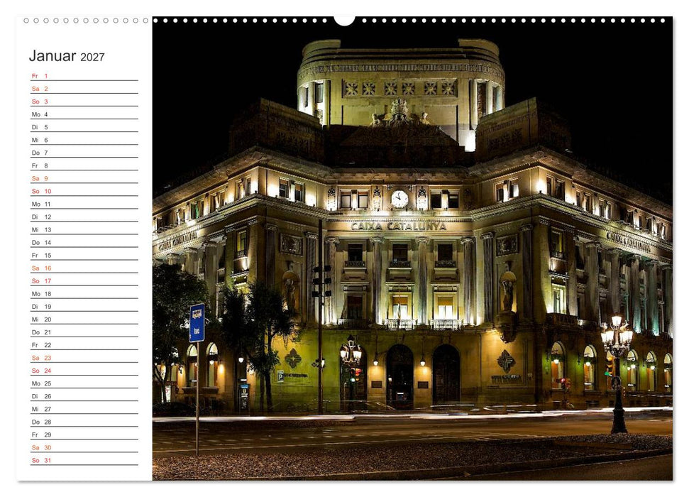 Metropole Barcelona (CALVENDO Wandkalender 2027)