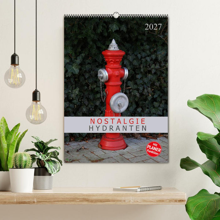 Nostalgie Hydranten (CALVENDO Wandkalender 2027)