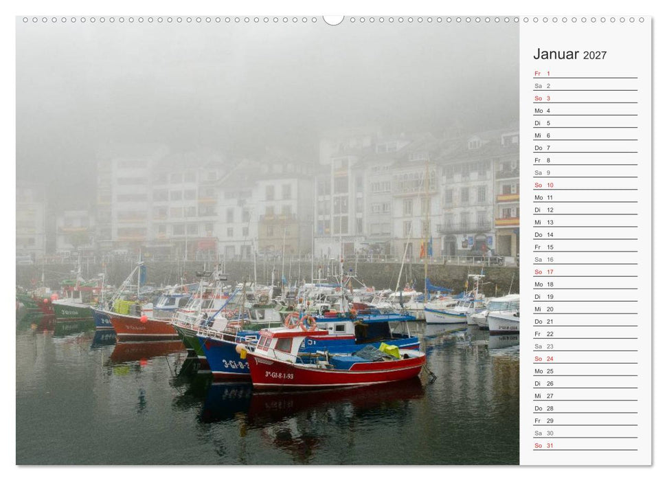 Der Nordwesten Spaniens (CALVENDO Premium Wandkalender 2027)