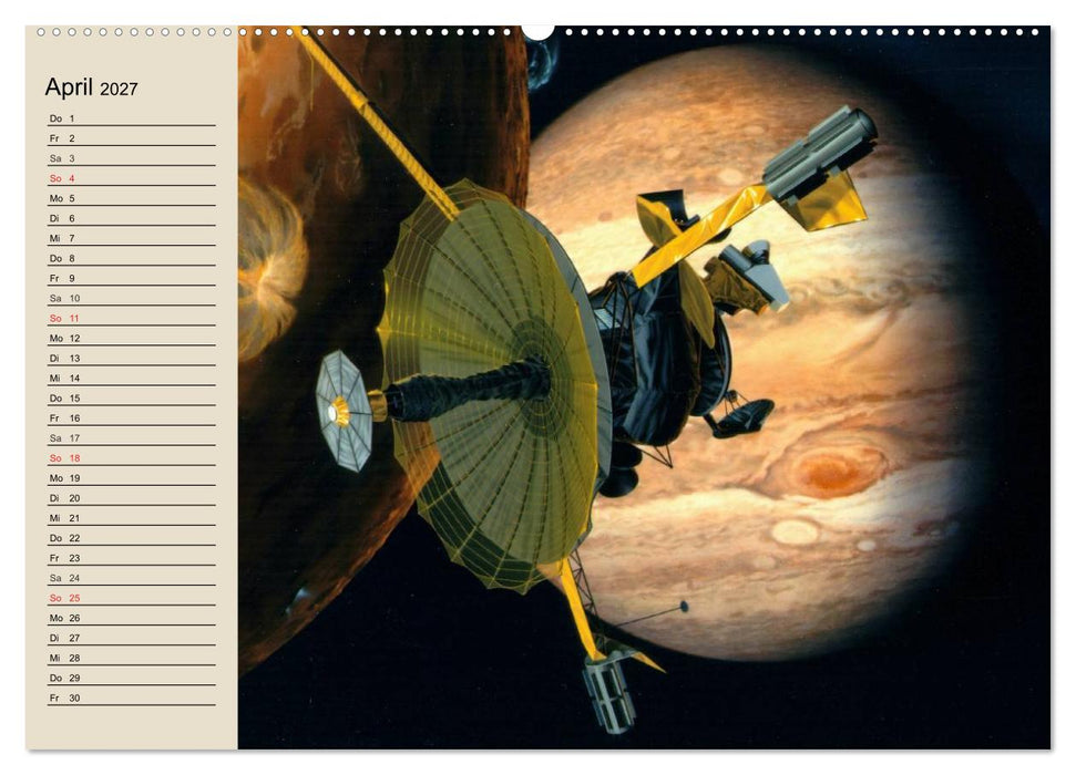 Raumfahrt und Weltall (CALVENDO Wandkalender 2027)