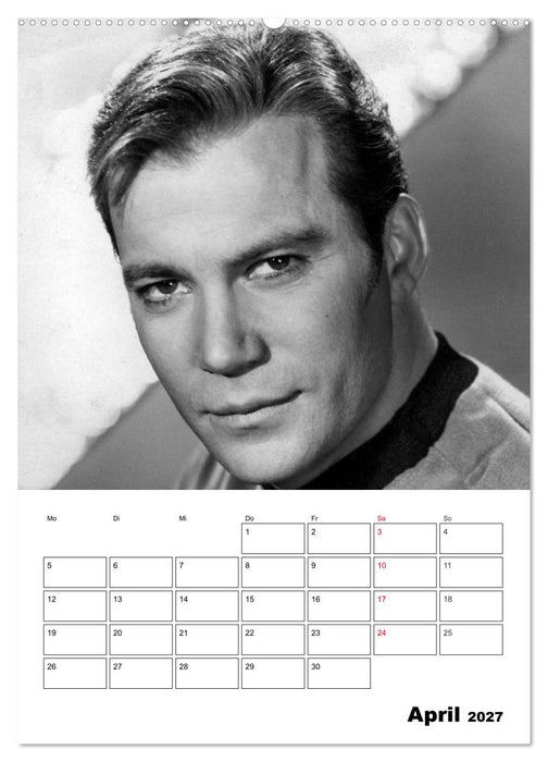 Leinwandhelden. Unvergessene Filmstars (CALVENDO Wandkalender 2027)