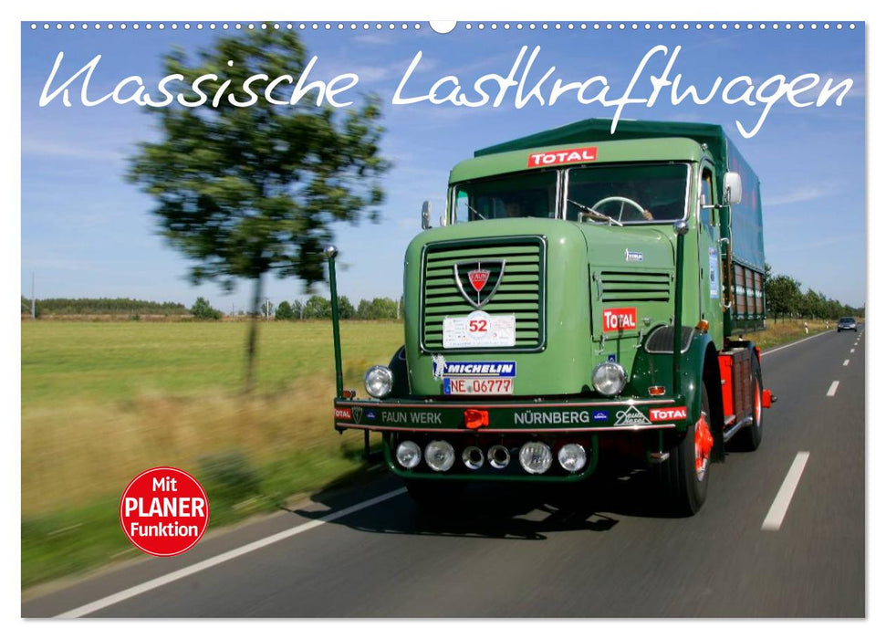 Klassische Lastkraftwagen (CALVENDO Wandkalender 2027)
