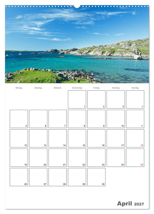 Schottland für Naturliebhaber (CALVENDO Premium Wandkalender 2027)