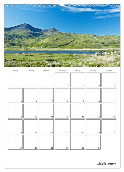 Schottland für Naturliebhaber (CALVENDO Premium Wandkalender 2027)