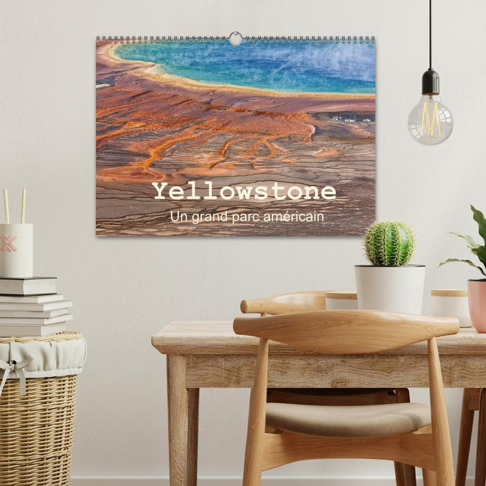 Yellowstone Un grand parc américain (CALVENDO Calendrier mensuel 2027)
