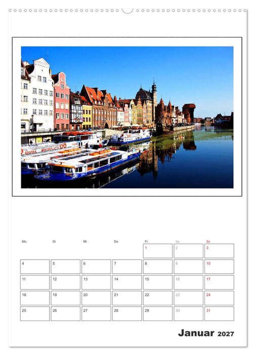 Danzig - Gdansk (CALVENDO Premium Wandkalender 2027)
