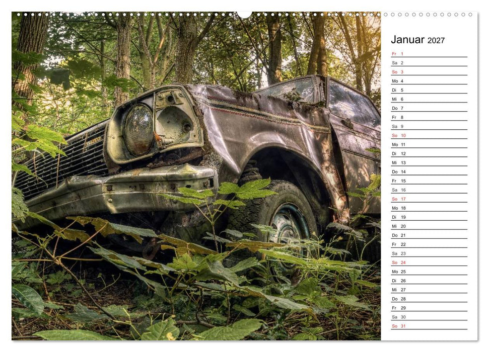 Rostlauben - vergessene Klassiker (CALVENDO Premium Wandkalender 2027)