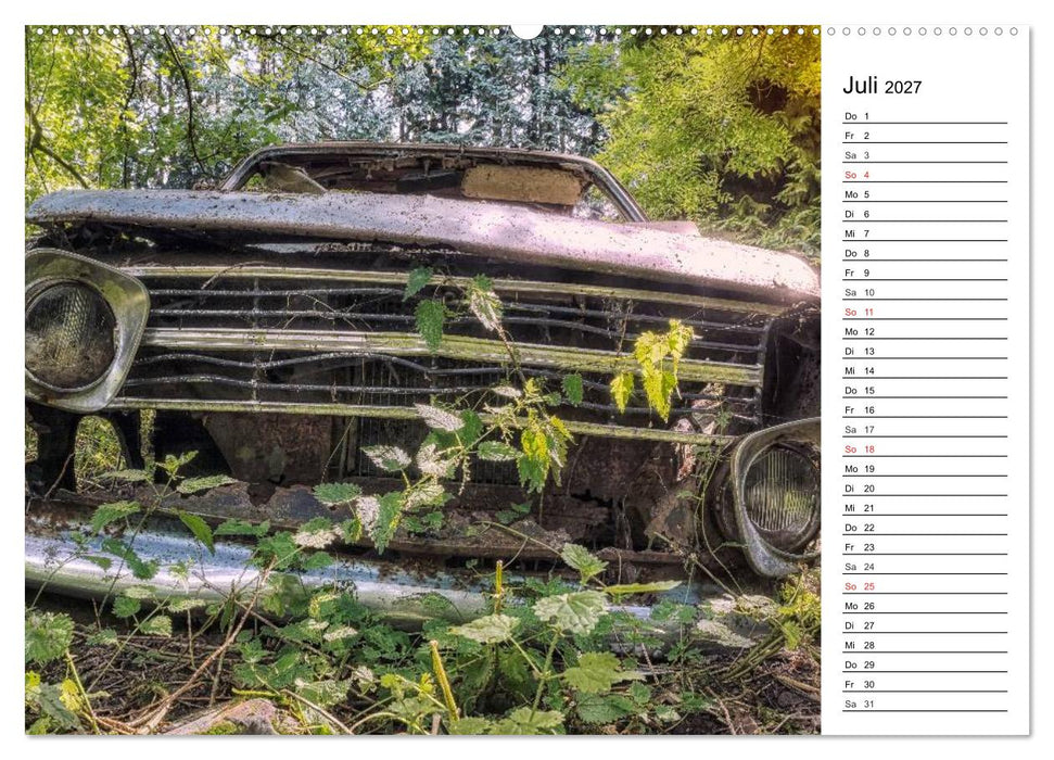 Rostlauben - vergessene Klassiker (CALVENDO Premium Wandkalender 2027)