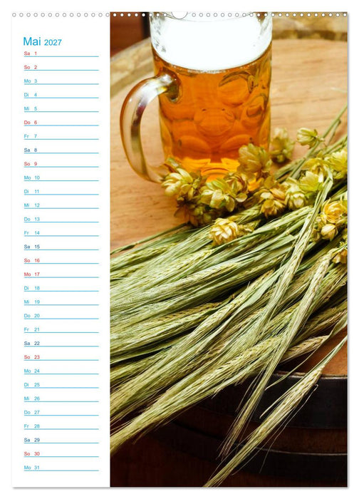 Bier (CALVENDO Premium Wandkalender 2027)