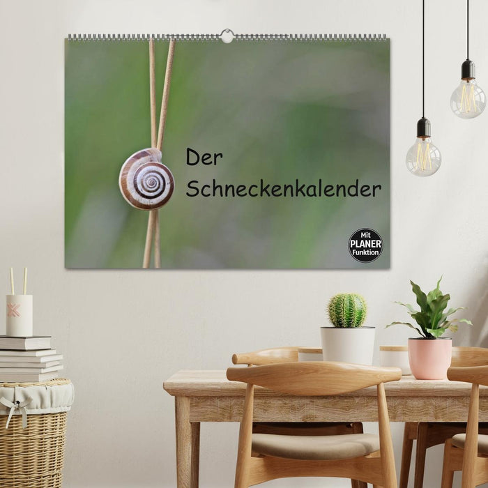 Der Schneckenkalender (CALVENDO Wandkalender 2027)