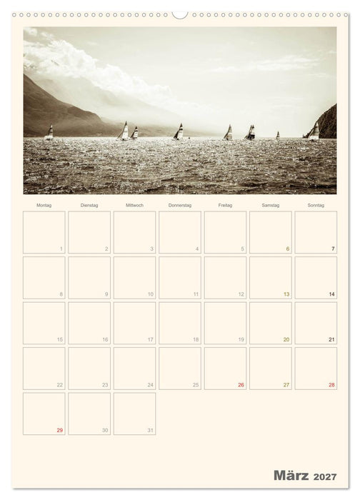 Der Gardasee im Norden 2027 (CALVENDO Wandkalender 2027)
