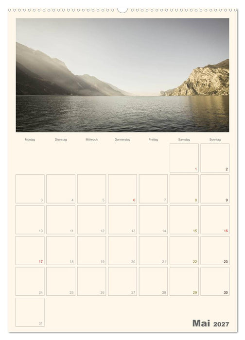 Der Gardasee im Norden 2027 (CALVENDO Wandkalender 2027)