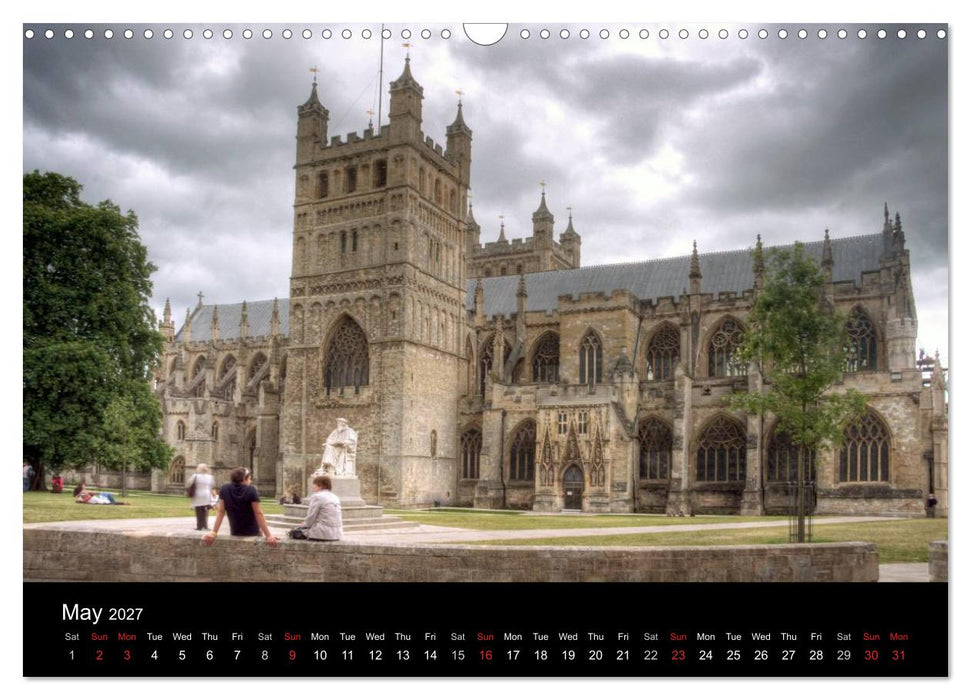 Anglican Cathedrals (CALVENDO Monthly Calendar 2027)