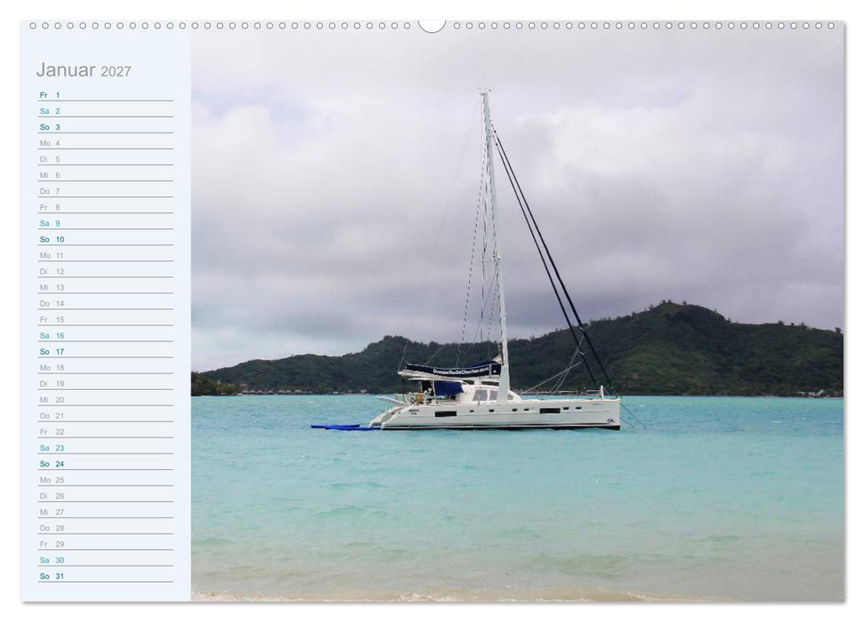Katamaran-Tour (CALVENDO Wandkalender 2027)