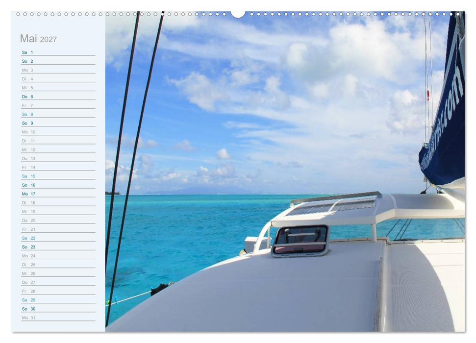 Katamaran-Tour (CALVENDO Wandkalender 2027)