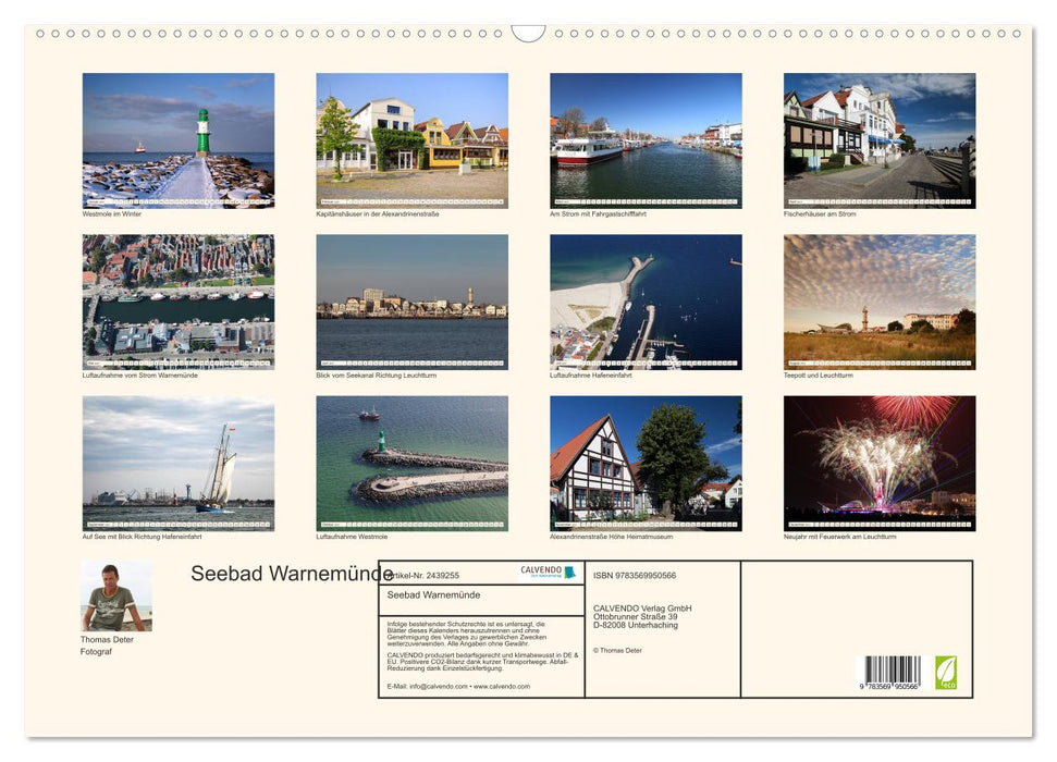 Seebad Warnemünde (CALVENDO Wandkalender 2027)