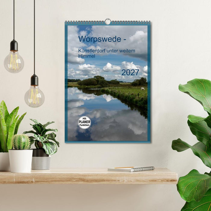 Worpswede - Künstlerdorf unter weitem Himmel (CALVENDO Wandkalender 2027)