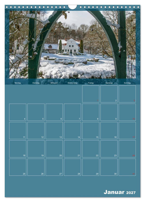 Worpswede - Künstlerdorf unter weitem Himmel (CALVENDO Wandkalender 2027)