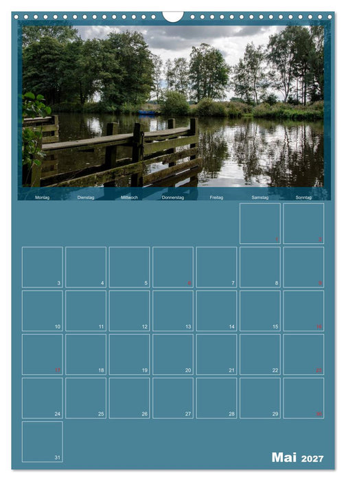 Worpswede - Künstlerdorf unter weitem Himmel (CALVENDO Wandkalender 2027)