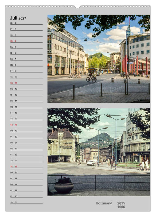 Jena im Wandel (CALVENDO Premium Wandkalender 2027)