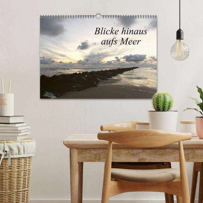 Blicke hinaus aufs Meer (CALVENDO Wandkalender 2027)