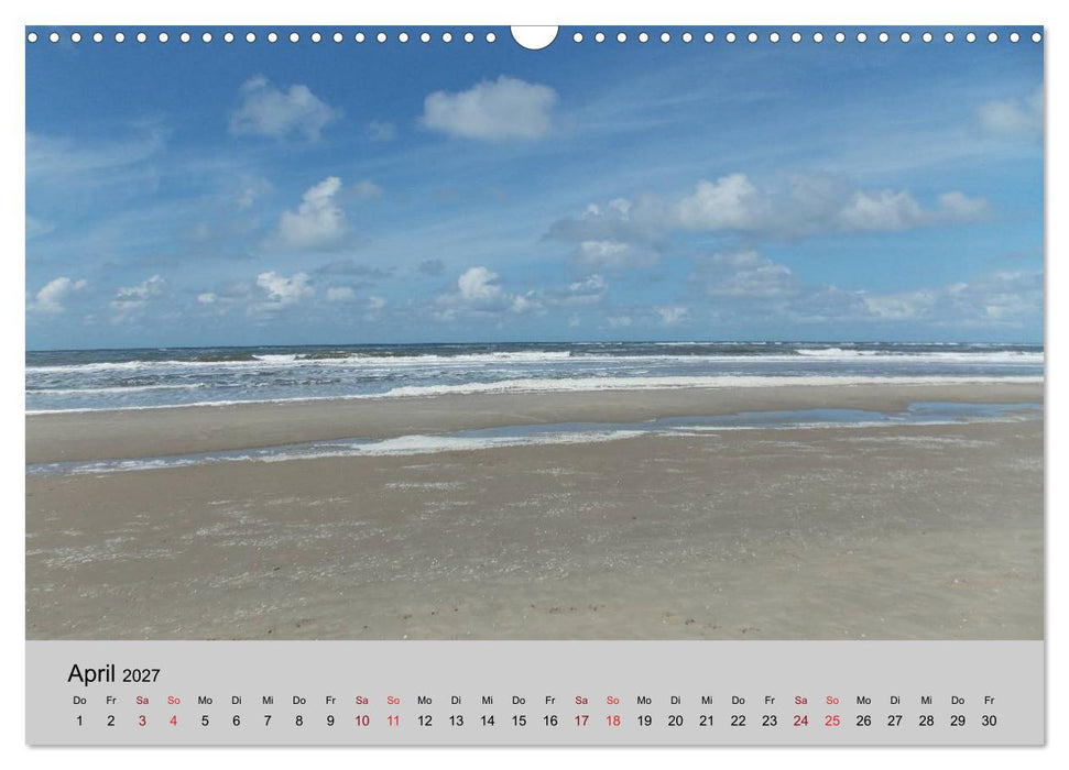 Blicke hinaus aufs Meer (CALVENDO Wandkalender 2027)