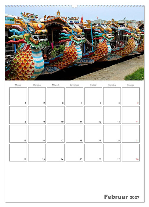 Vietnam 2027 Land der Kontraste (CALVENDO Premium Wandkalender 2027)