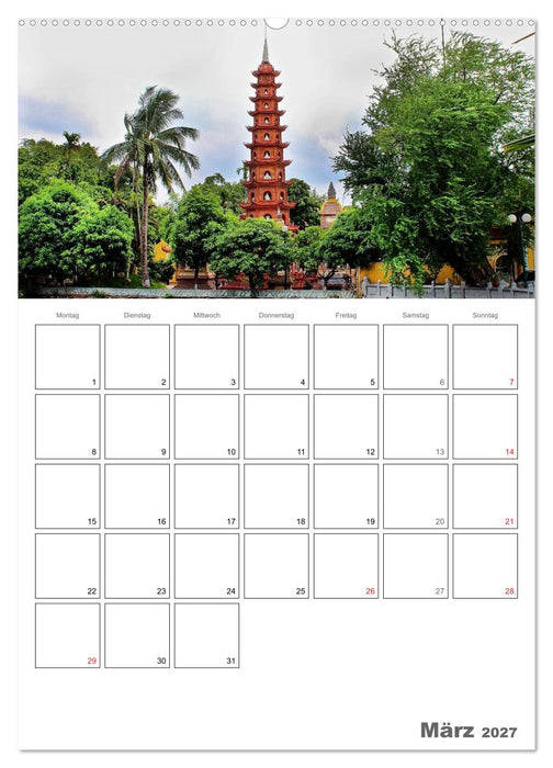 Vietnam 2027 Land der Kontraste (CALVENDO Premium Wandkalender 2027)