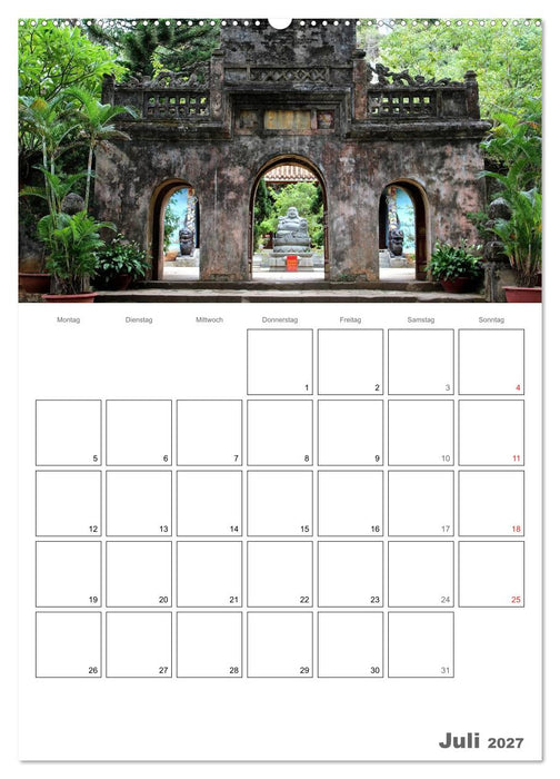 Vietnam 2027 Land der Kontraste (CALVENDO Premium Wandkalender 2027)
