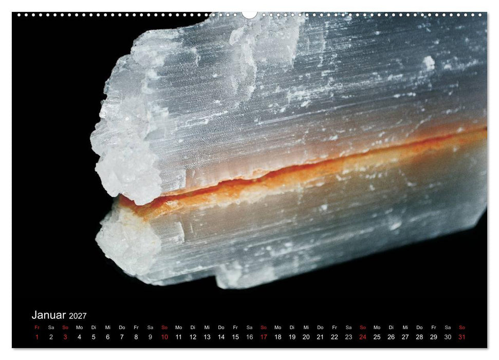 Edelsteine - Ansichten von Ulrike SSK (CALVENDO Wandkalender 2027)
