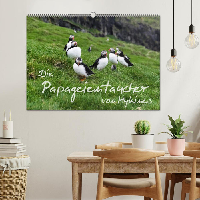 Die Papageientaucher von Mykines (CALVENDO Wandkalender 2027)