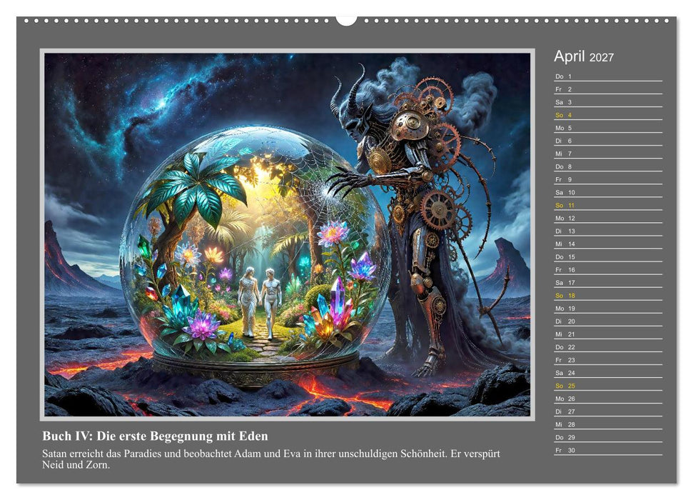 Auszug aus dem Garten Eden (CALVENDO Wandkalender 2027)