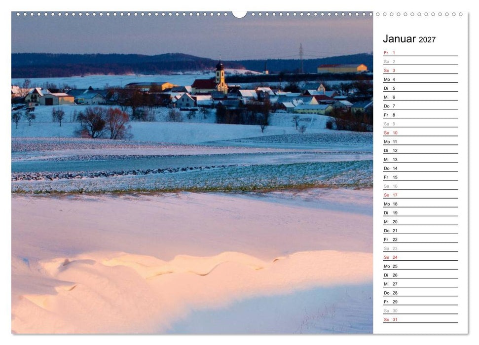 DER STEIGERWALD - Impressionen einer Landschaft (CALVENDO Premium Wandkalender 2027)