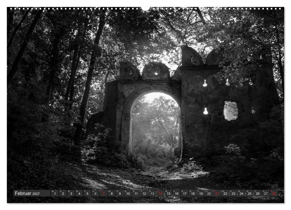 Morbide Zeitzeugen - Orte der Vergänglichkeit (CALVENDO Wandkalender 2027)