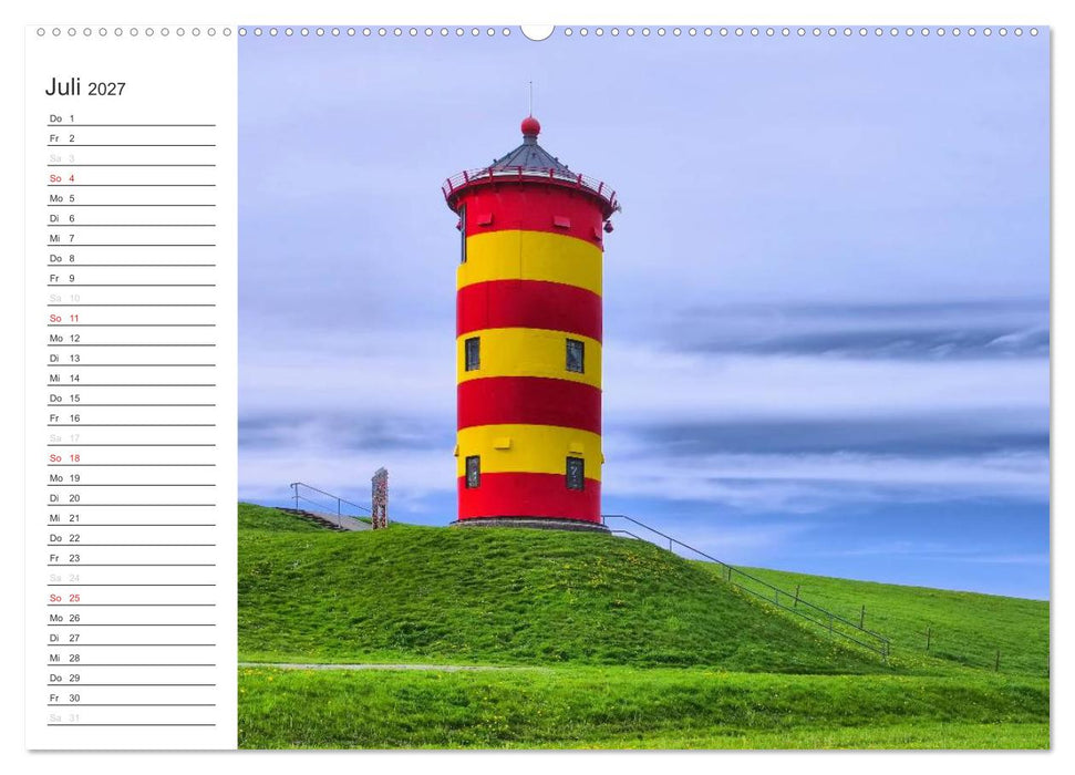 Ostfriesland - zwischen Watt und Moor (CALVENDO Premium Wandkalender 2027)