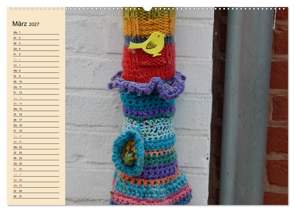 Urban Knitting Lüneburg (CALVENDO Wandkalender 2027)