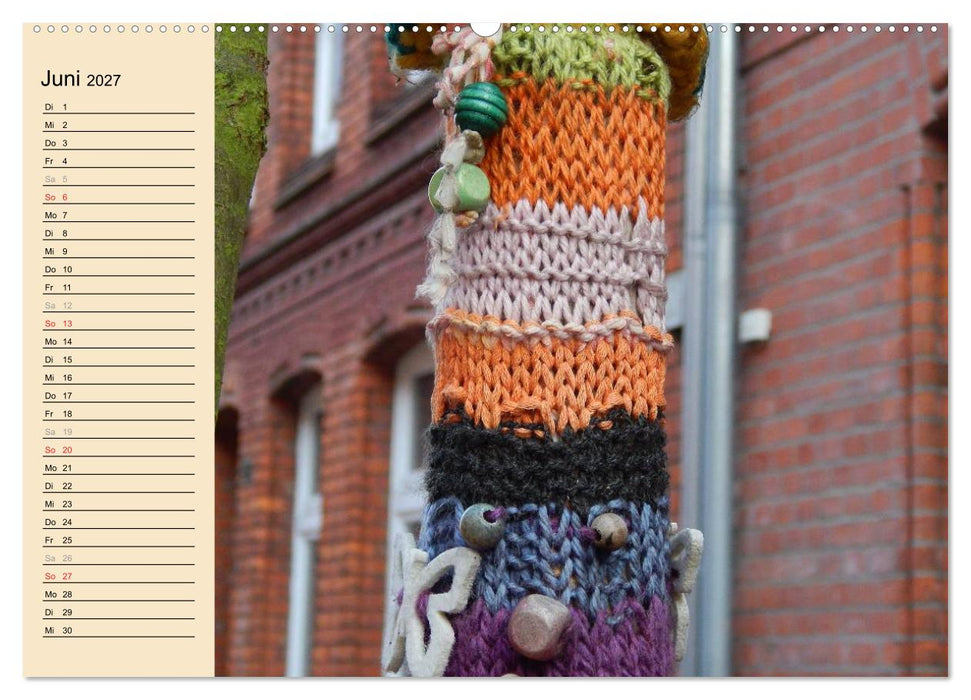 Urban Knitting Lüneburg (CALVENDO Wandkalender 2027)