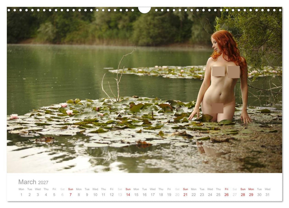 Water Nymphs (CALVENDO Monthly Calendar 2027)