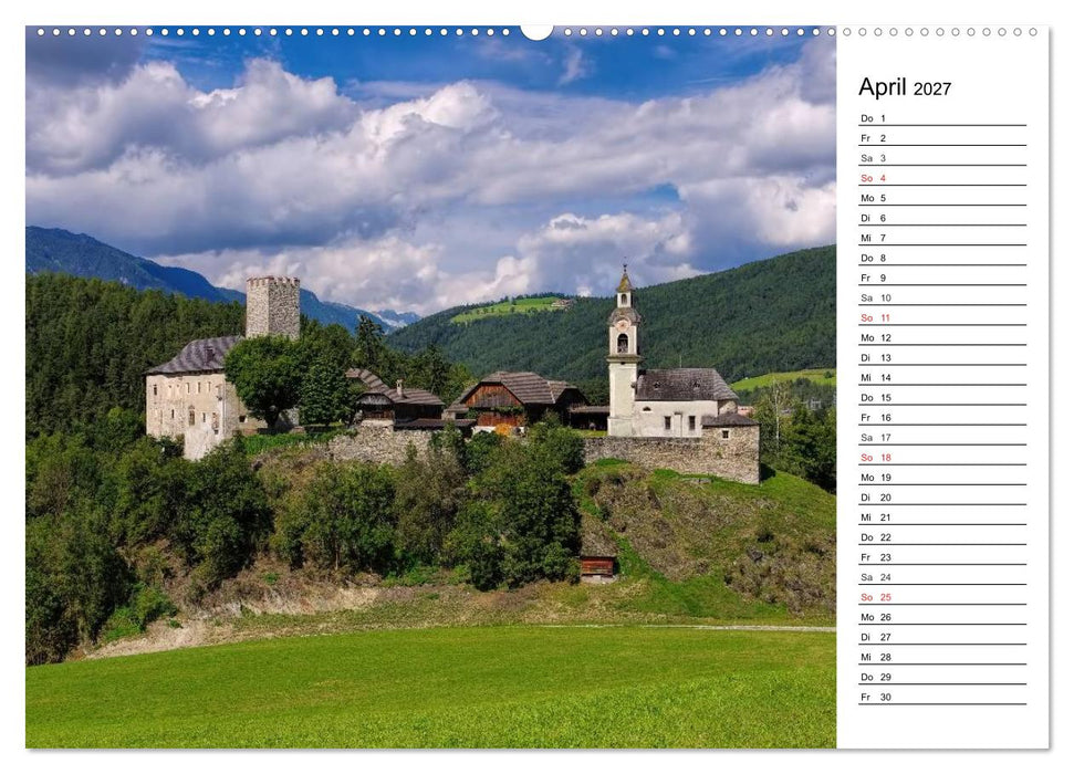 Pustertal - Das grüne Tal Südtirols (CALVENDO Premium Wandkalender 2027)